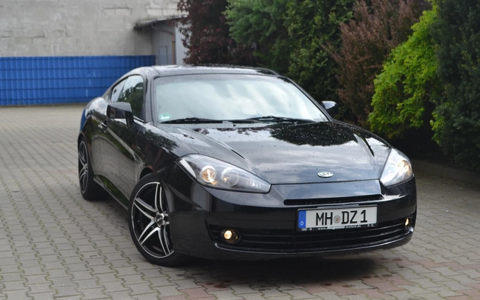 Hyundai Coupe cena 24400 przebieg: 190000, rok produkcji 2008 z Prochowice małe 211